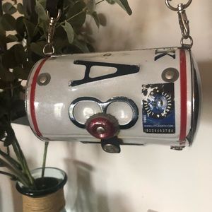 Little Earth New York license plate shoulder bag